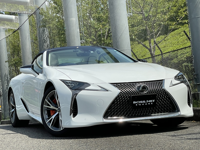 LC500コンバーチブル 法人１オーナー＆走行1,550㌔！