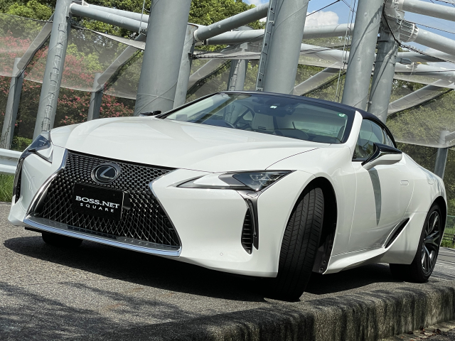 LC500コンバーチブル 法人１オーナー＆走行1,550㌔！