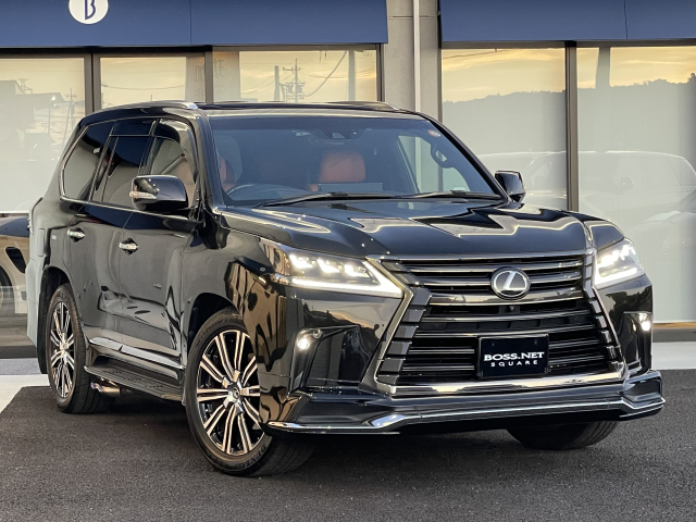LX570ブラックシークエンス ★１オナ★Ｄ記録９回★モデリスタエロロ
