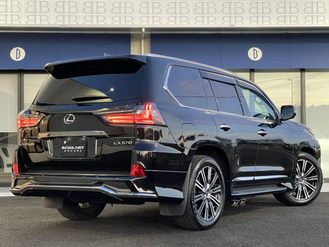 LX570ブラックシークエンス ★１オナ★Ｄ記録９回★モデリスタエロロ