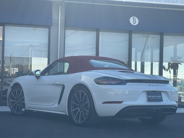 718ボクスターＰＤＫ OP150・ﾚｯﾄﾞ幌・左ﾊﾝﾄﾞﾙ