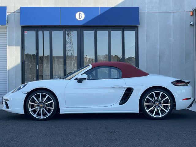 718ボクスターＰＤＫ OP150・ﾚｯﾄﾞ幌・左ﾊﾝﾄﾞﾙ