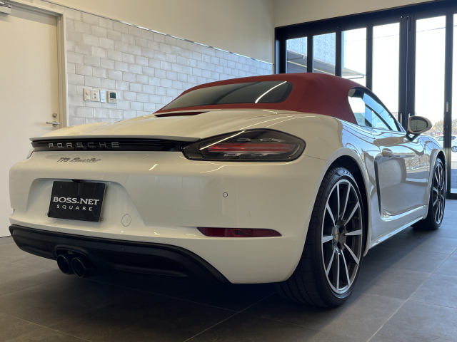 718ボクスターＰＤＫ OP150・ﾚｯﾄﾞ幌・左ﾊﾝﾄﾞﾙ