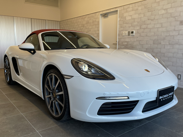 718ボクスターＰＤＫ OP150・ﾚｯﾄﾞ幌・左ﾊﾝﾄﾞﾙ