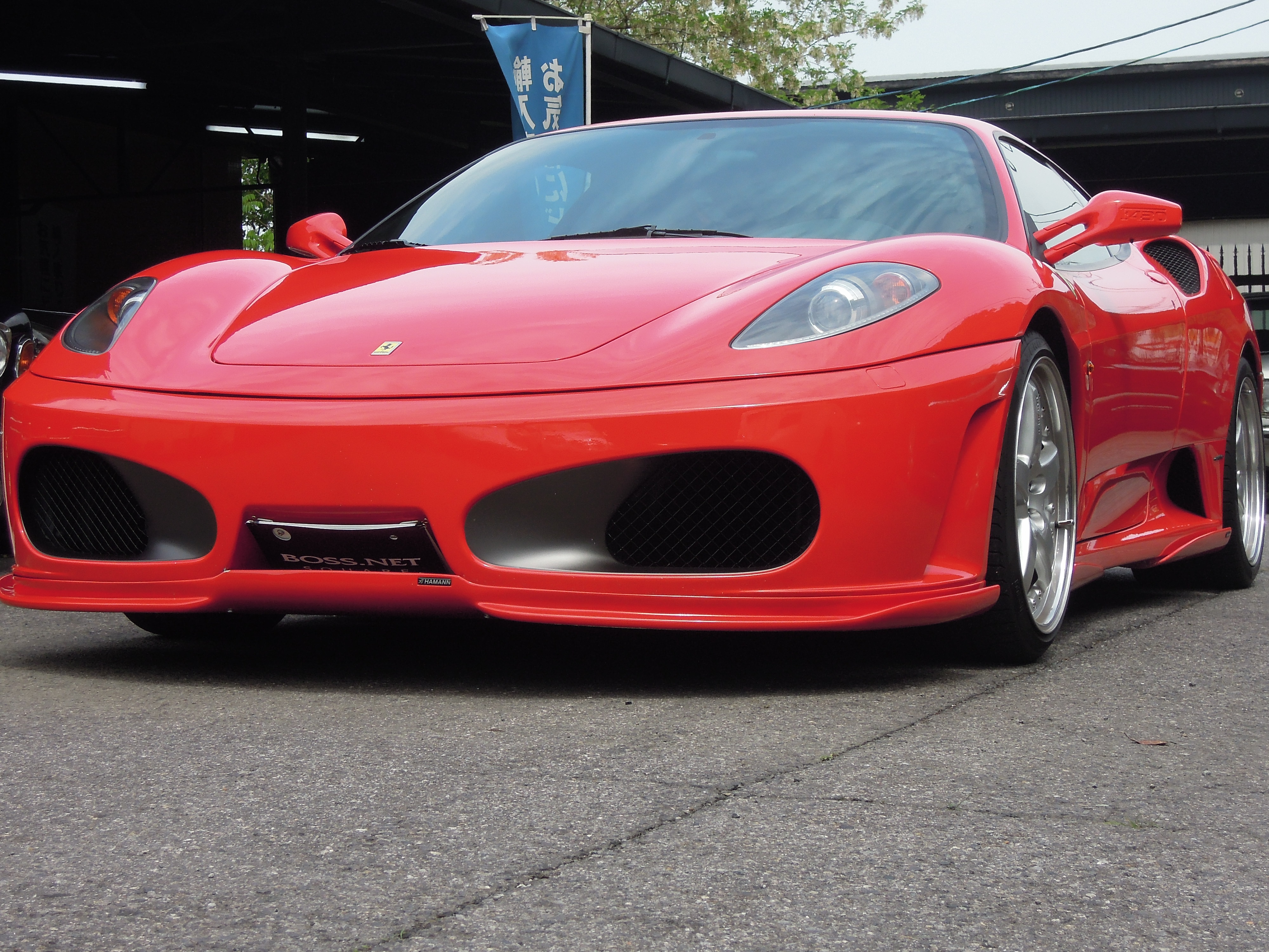 人気ブレゼント! HAMANN フェラーリ F430 サイドシルウィング